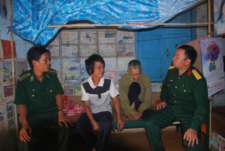 Nét đẹp người lính nơi vùng biên Ia Nan