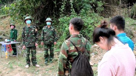 Tăng cường phòng, chống dịch Covid-19 trên biên giới Pù Nhi