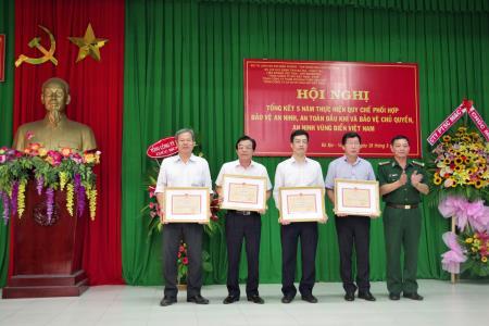 Tổng kết 5 năm thực hiện Quy chế phối hợp bảo vệ an ninh, an toàn dầu khí và bảo vệ chủ quyền, an ninh vùng biển