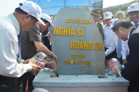 Khởi công xây dựng Khu tượng đài “Nghĩa sĩ Hoàng Sa”