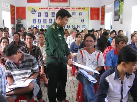 BĐBP Cà Mau “gieo” luật cho ngư dân