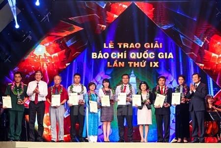Lễ trao giải Báo chí Quốc gia lần thứ IX-năm 2014