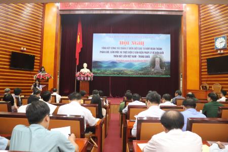 Lạng Sơn: Tổng kết 10 năm hoàn thành phân giới cắm mốc và thực hiện 3 văn kiện pháp lý về biên giới đất liền Việt Nam – Trung Quốc