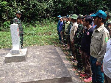 Quân dân cùng tuần tra trên biên giới Đakrông