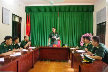 Bộ Chỉ huy BĐBP Sơn La kiểm tra công tác sẵn sàng chiến đấu tại các đồn Biên phòng