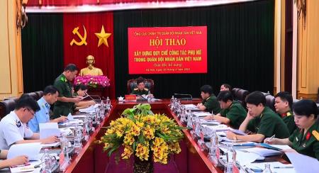 Sửa đổi, bổ sung Quy chế công tác phụ nữ trong QĐND Việt Nam