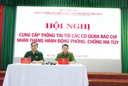 Thu giữ hơn 1,6 tấn ma túy trong 6 tháng đầu năm 2023
