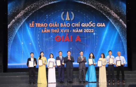 Trao giải Báo chí Quốc gia lần thứ XVII, năm 2022