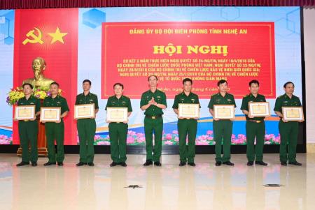 Đảng ủy BĐBP Nghệ An sơ kết các Nghị quyết của Bộ Chính trị