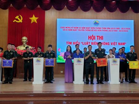 BĐBP thành phố Hồ Chí Minh tổ chức Hội thi tìm hiểu Luật Biên phòng Việt Nam