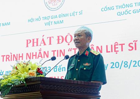 Phát động Chương trình nhắn tin "Tri ân liệt sĩ”