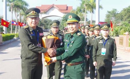 Giữ gìn, củng cố và phát huy tình đoàn kết, hữu nghị, hiểu biết lẫn nhau của sĩ quan trẻ Biên phòng Việt Nam - Lào