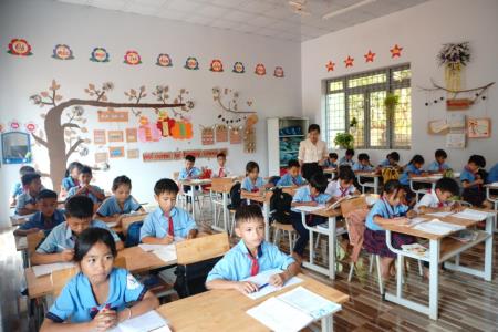 “Trường học hạnh phúc” nơi biên giới
