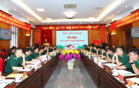 Cục Kỹ thuật BĐBP và Cục Hậu cần BĐBP sơ kết công tác 6 tháng đầu năm 2023