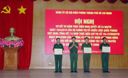 Xây dựng BĐBP thành phố Hồ Chí Minh ngày càng vững mạnh