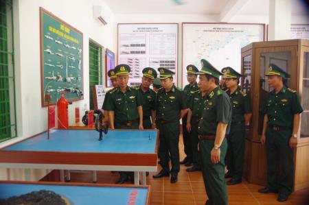 Kiểm tra công tác chuẩn bị phục vụ kế hoạch tham quan xây dựng đơn vị điểm về chính quy, vững mạnh toàn diện “Mẫu mực, tiêu biểu”