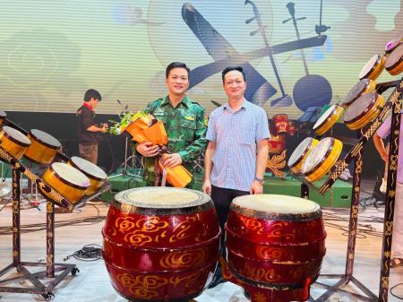 Trung tá, nhạc sĩ, Nghệ sĩ Ưu tú Nguyễn Hải Nam: Bảo tồn, phát huy truyền thống dân tộc thông qua nghệ thuật trống