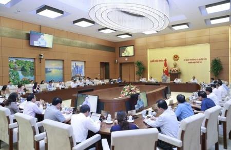 Ủy ban Thường vụ Quốc hội sẽ cho ý kiến về 2 dự án luật tại Phiên họp thứ 24