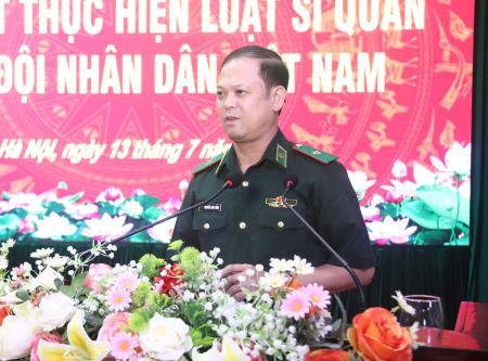Học viện Biên phòng tổng kết thực hiện Luật Sĩ quan QĐND Việt Nam