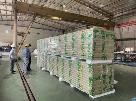 Panel Rockwool kháng cháy