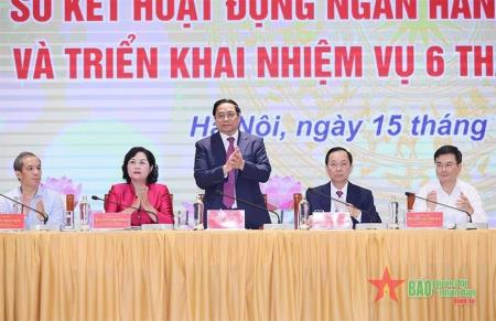 Thủ tướng Chính phủ Phạm Minh Chính: Tập trung tín dụng cho sản xuất kinh doanh, thúc đẩy tăng trưởng