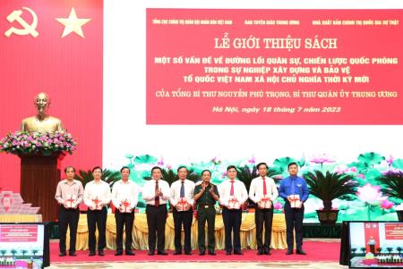 Lễ giới thiệu cuốn sách mới của Tổng Bí thư Nguyễn Phú Trọng