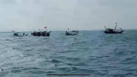 Va chạm phương tiện trên biển, 1 ngư dân mất tích