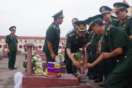 Tri ân người đồng đội ưu tú vì sự nghiệp bảo vệ chủ quyền, an ninh biên giới