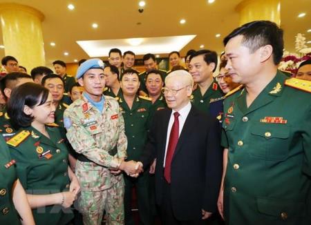 Tổng Bí thư và bước đột phá về đường lối quân sự, quốc phòng