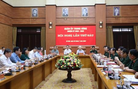 Tổng Bí thư Nguyễn Phú Trọng chủ trì Hội nghị Quân ủy Trung ương lần thứ 6, nhiệm kỳ 2020-2025