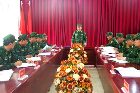 Tiếp tục duy trì chấp hành kỷ luật, pháp luật, tạo đột phá trong xây dựng đơn vị vững mạnh toàn diện “Mẫu mực, tiêu biểu”