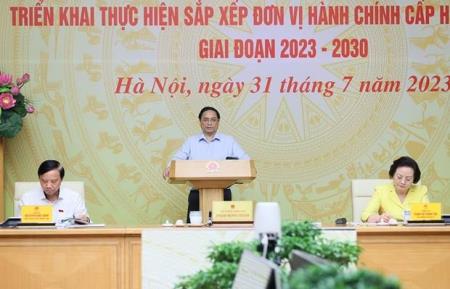 Thủ tướng: Sắp xếp đơn vị hành chính là việc khó, nhạy cảm