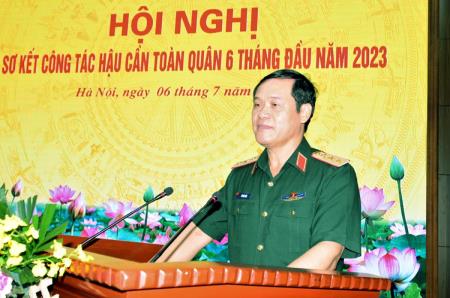 Tổng cục Hậu cần tổ chức sơ kết công tác hậu cần toàn quân 6 tháng đầu năm 2023