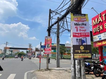 Mạnh tay dẹp quảng cáo trái phép