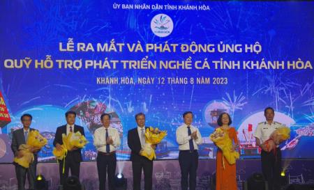 Ra mắt Quỹ hỗ trợ phát triển nghề cá Khánh Hòa