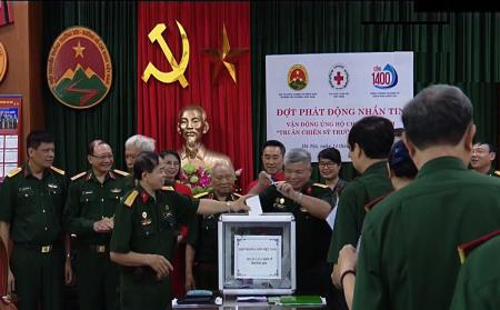 Nhắn tin, ủng hộ “Tri ân chiến sĩ Trường Sơn”