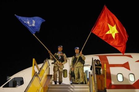 Đội Công binh số 1 hoàn thành xuất sắc nhiệm vụ, về nước an toàn