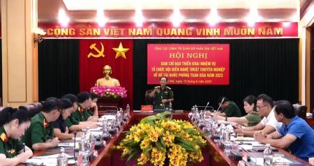 Chuẩn bị cho Hội diễn nghệ thuật chuyên nghiệp toàn quốc “Vang mãi khúc quân hành”