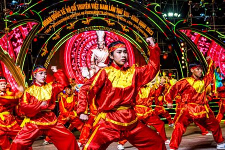 Khai mạc Liên hoan Quốc tế Võ cổ truyền lần thứ VIII năm 2023