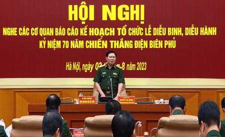 Chuẩn bị Lễ diễu binh, diễu hành kỷ niệm 70 năm Chiến thắng Điện Biên Phủ