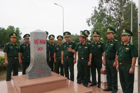 Trung tướng Lê Đức Thái thăm, kiểm tra các đồn, đơn vị thuộc BĐBP Kiên Giang