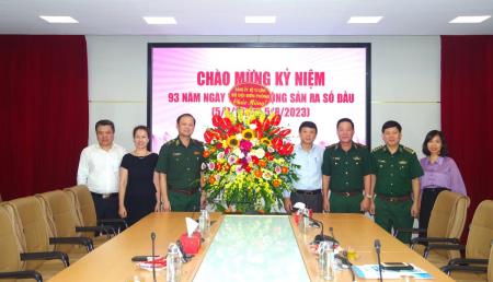Đảng ủy, Bộ Tư lệnh BĐBP chúc mừng 93 năm Tạp chí Cộng sản ra số đầu tiên