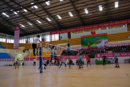 Khai mạc Hội thao bóng chuyền bảng A khu vực 3 BĐBP năm 2023