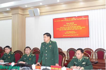 Tọa đàm khảo sát đề tài khoa học cấp Bộ Quốc phòng tại Ban Chỉ huy BĐBP tỉnh Quảng Ninh