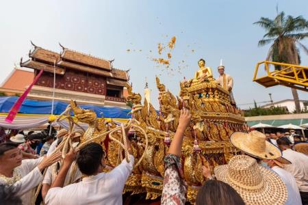 Lễ hội Songkran Thái Lan lan tỏa bản sắc văn hóa gắn với thông điệp an toàn