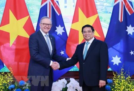 Thủ tướng Phạm Minh Chính và Thủ tướng Australia gặp gỡ báo chí