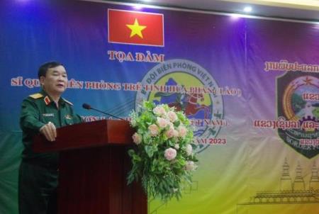Tăng cường tình đoàn kết hữu nghị, hiểu biết lẫn nhau của sĩ quan trẻ Việt Nam - Lào