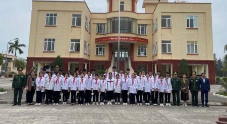 “Tiết học biên cương” trên biên giới Trà Cổ