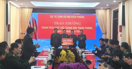 Bộ Tư lệnh BĐBP trao thưởng Chuyên án A1122