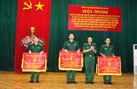 BĐBP Kon Tum: Sơ kết 3 năm thực hiện Kết luận số 01 của Bộ Chính trị và 2 năm thực hiện Nghị quyết số 847 của Quân ủy Trung ương